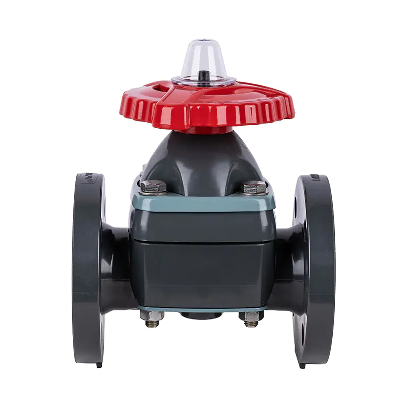 FRPP G41F-10S Flange Type Diaphragm Valve DN15-300 GB Standard
